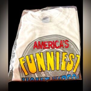 AMERICAS FUNNIEST HOME VIDEOS VINTAGE T-SHIRT still in original packaging. NWT
